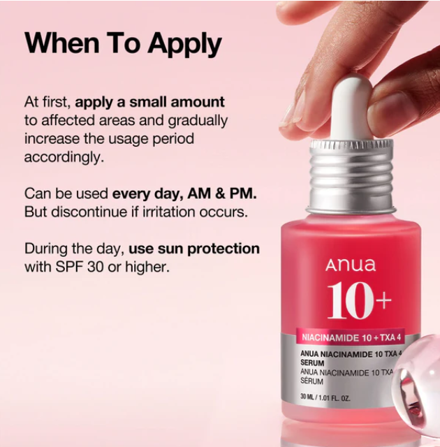NIACINAMIDE 10%+TXA 4% Serum